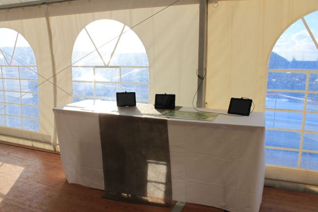 Location de 3 tablettes tactiles pour la manifestation